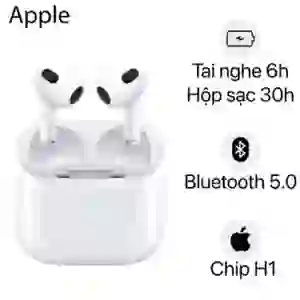 Tai nghe Bluetooth Apple AirPods 3 chính hãng